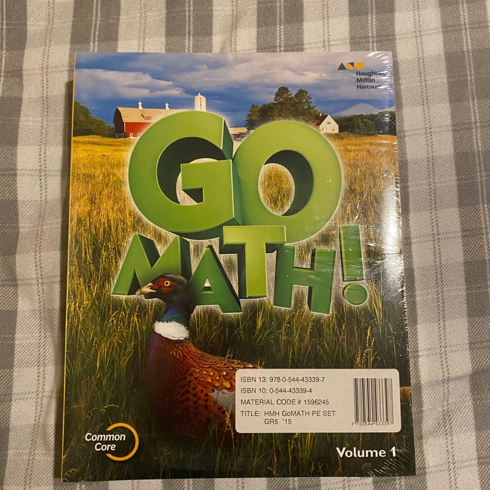 Go Math!: Student Edition Volume 2 Grade 5